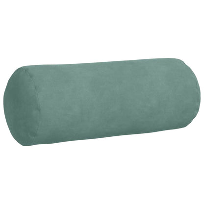 Cuscini a rullo 2 pcs Verde Mare ÃƒËœ 15 x 40 cm Tessuto in Cords