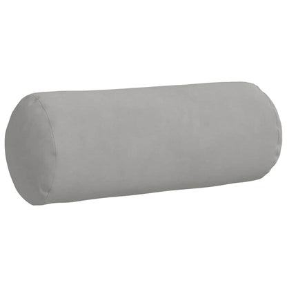 Cuscini a rullo 2 pcs Grigio chiaro Ã˜ 15 x 40 cm