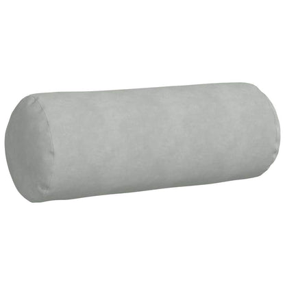 Cuscini a rullo 2 pcs Grigio chiaro Ã˜ 25 x 70 cm