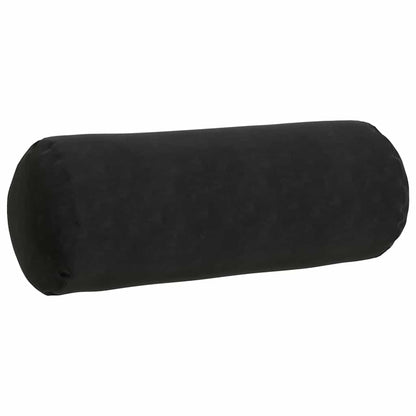 Cuscini a rullo 2 pcs Nero Ã˜ 25 x 70 cm Tessuto in Cords