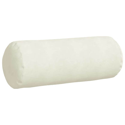 Cuscini a rullo 2 pcs Crema Ã˜ 25 x 70 cm Tessuto in Cords