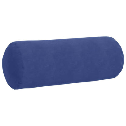 Cuscini a rullo 2 pcs Blu Polizia ÃƒËœ 25 x 70 cm Tessuto in Cords