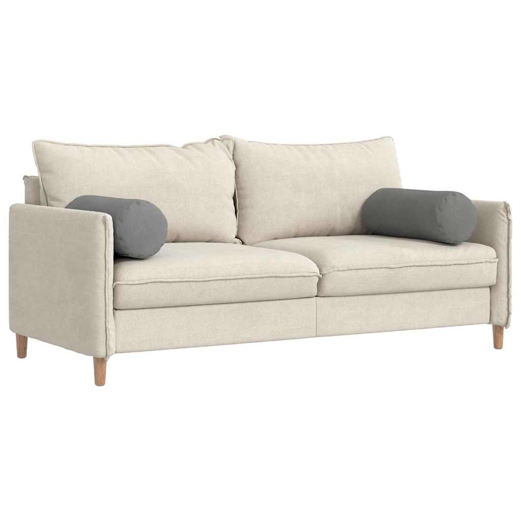 Cuscini a rullo 2 pcs Grigio scuro Ã˜ 25 x 70 cm