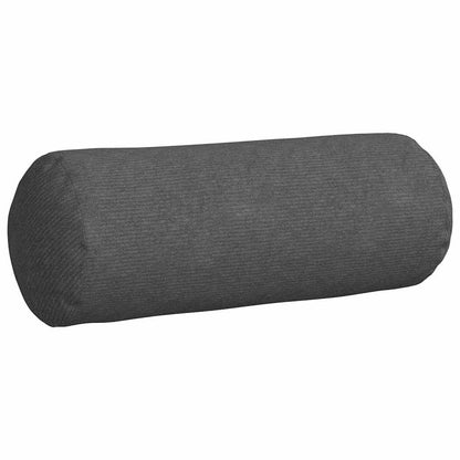 Cuscini a rullo 2 pcs Grigio scuro Ã˜ 25 x 70 cm