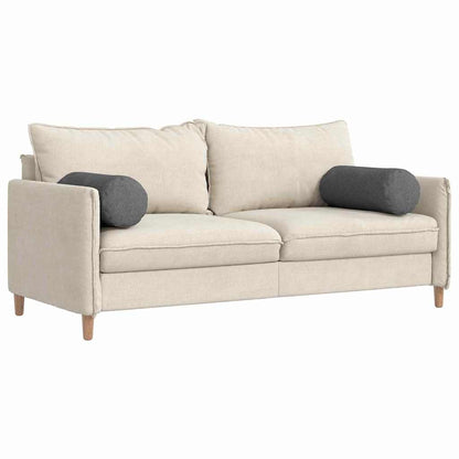 Cuscini a rullo 2 pcs Grigio scuro Ã˜ 25 x 70 cm