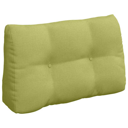 Cuscino per Schiena Verde chiaro 80 x 24 x 50 cm Tessuto