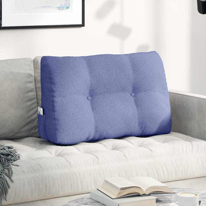 Cuscino per Schiena Blu jeans 80 x 24 x 50 cm Tessuto
