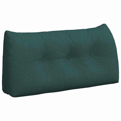 Cuscino per Schiena Verde Scuro 100 x 24 x 50 cm Tessuto
