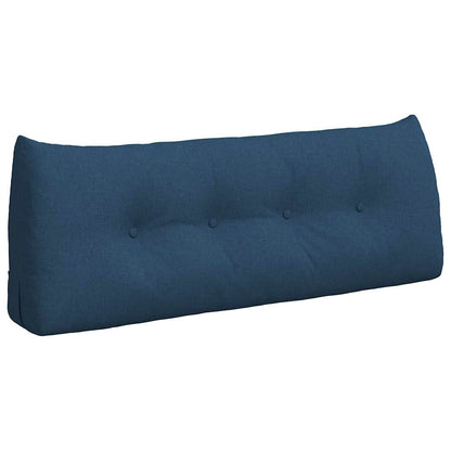 Cuscino per Schiena Blu 120 x 24 x 50 cm Tessuto