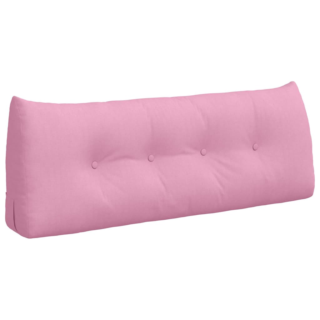 Cuscino per Schiena Rosa 120 x 24 x 50 cm Tessuto