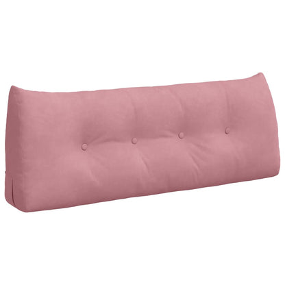 Cuscino per Schiena Rosa 120 x 24 x 50 cm Velluto