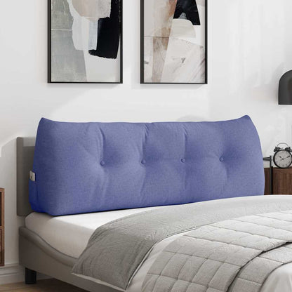 Cuscino per Schiena Blu jeans 140 x 24 x 50 cm Tessuto
