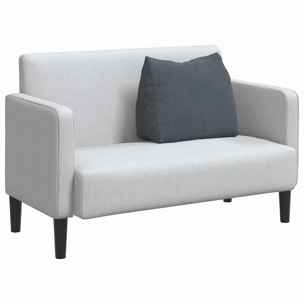 Cuscino per Schiena Grigio scuro 60 x 20 x 50 cm