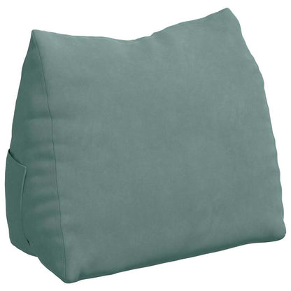 Cuscino per Schiena Verde Mare 60 x 20 x 50 cm Tessuto in Cords
