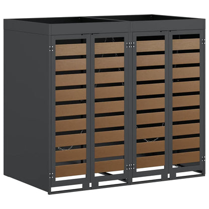Contenitore per Rifiuti per 3 Bidoni 340 x 77.5 x 115.5 cm