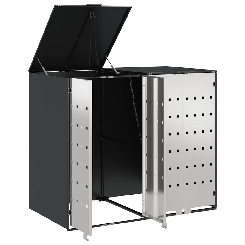 Contenitore per Rifiuti per 3 Bidoni 340 x 77.5 x 115.5 cm