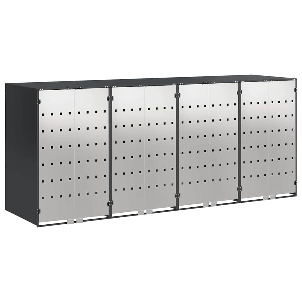 Contenitore per Rifiuti per 3 Bidoni 340 x 77.5 x 115.5 cm