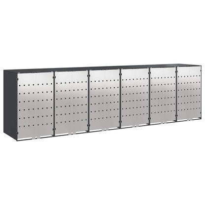 Contenitore per Rifiuti per 3 Bidoni 340 x 77.5 x 115.5 cm