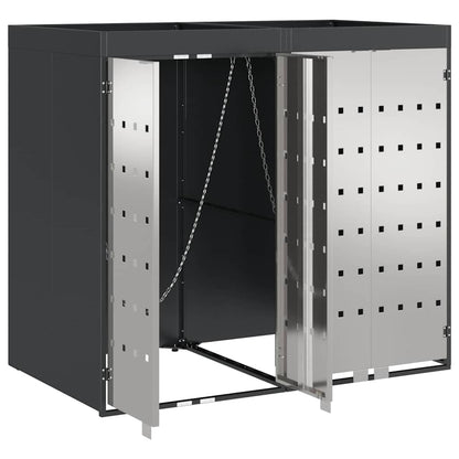 Contenitore per Rifiuti per 3 Bidoni 340 x 77.5 x 115.5 cm