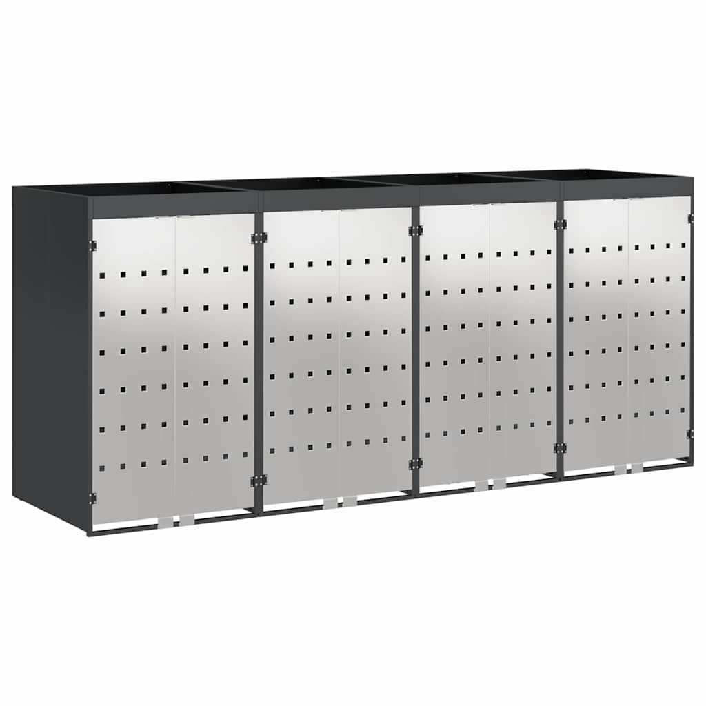 Contenitore per Rifiuti per 3 Bidoni 340 x 77.5 x 115.5 cm