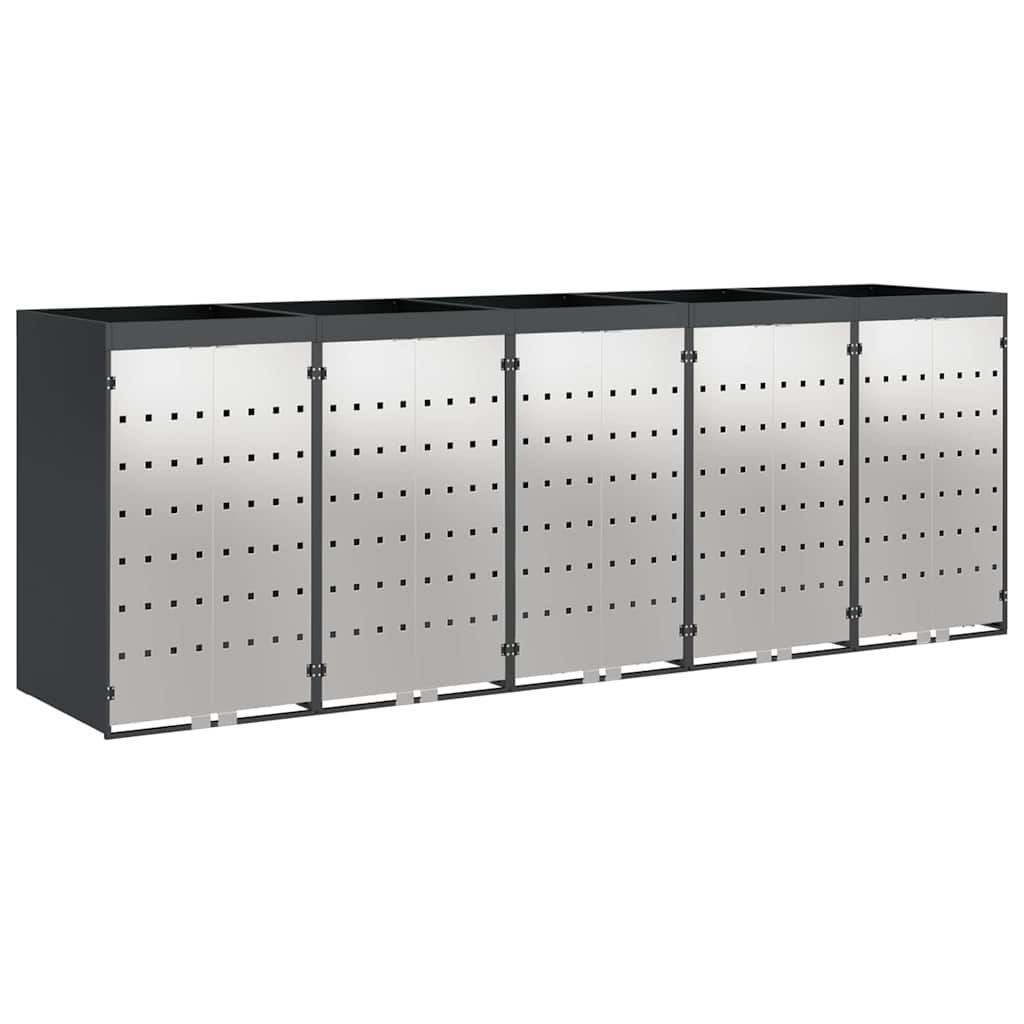 Contenitore per Rifiuti per 3 Bidoni 340 x 77.5 x 115.5 cm
