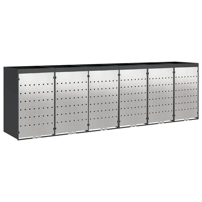 Contenitore per Rifiuti per 3 Bidoni 340 x 77.5 x 115.5 cm