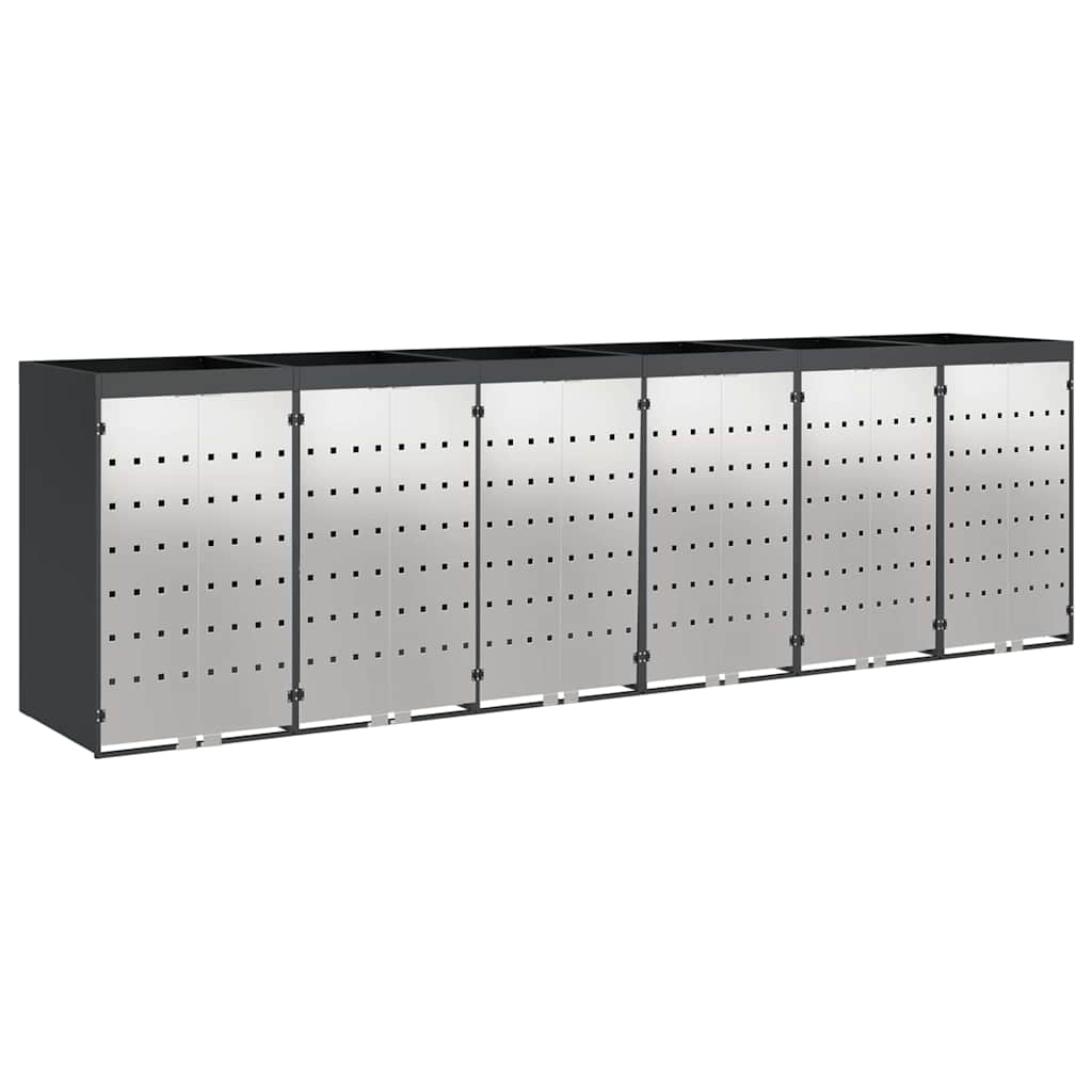 Contenitore per Rifiuti per 3 Bidoni 340 x 77.5 x 115.5 cm