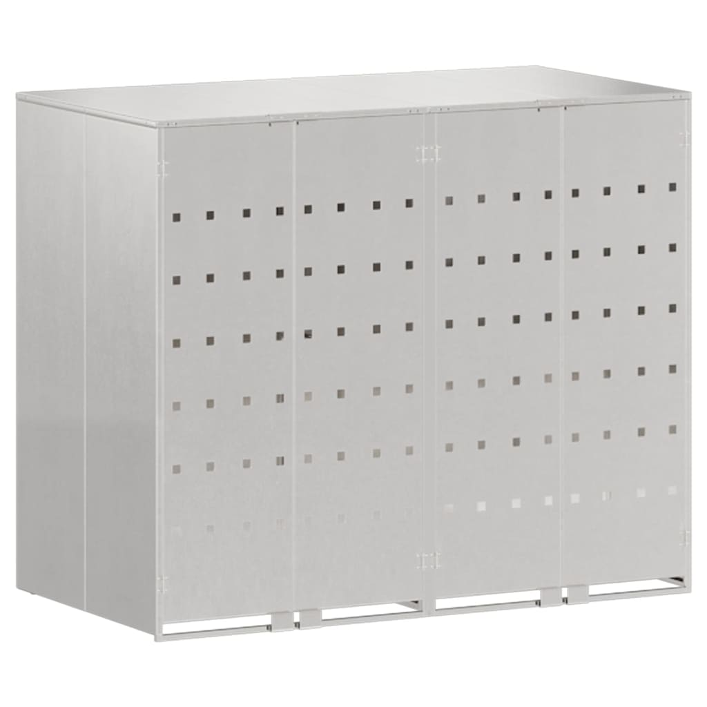 Contenitore per Rifiuti per 3 Bidoni 340 x 77.5 x 115.5 cm
