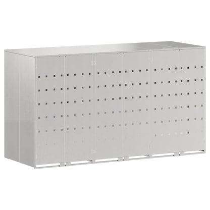 Contenitore per Rifiuti per 3 Bidoni 340 x 77.5 x 115.5 cm