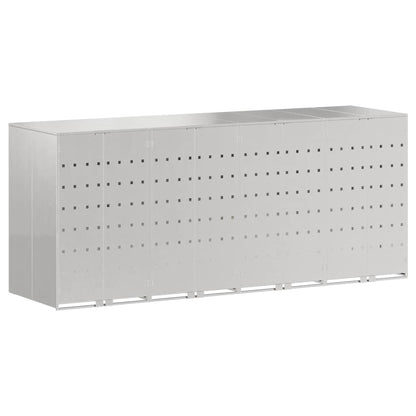 Contenitore per Rifiuti per 3 Bidoni 340 x 77.5 x 115.5 cm