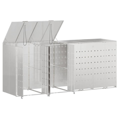 Contenitore per Rifiuti per 3 Bidoni 340 x 77.5 x 115.5 cm
