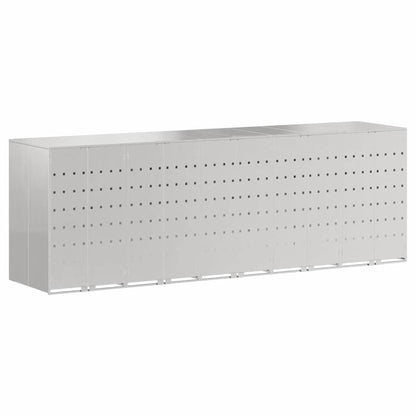 Contenitore per Rifiuti per 3 Bidoni 340 x 77.5 x 115.5 cm