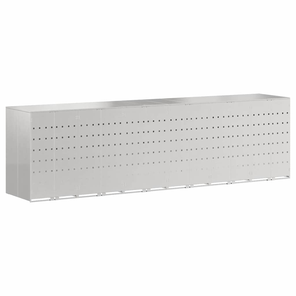 Contenitore per Rifiuti per 3 Bidoni 340 x 77.5 x 115.5 cm