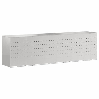 Contenitore per Rifiuti per 3 Bidoni 340 x 77.5 x 115.5 cm