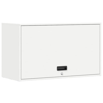 Armadio a muro per garage Bianco 90 x 40 x 53 cm