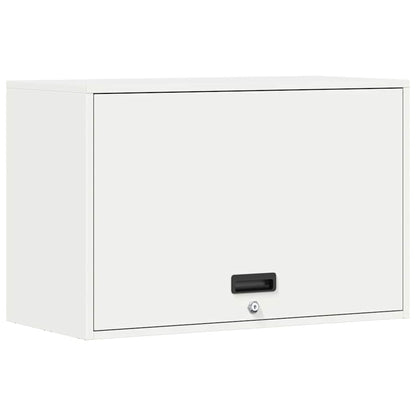 Armadio a muro per garage Bianco 80 x 40 x 53 cm