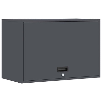 Armadio a muro per garage Antracite 80 x 40 x 53 cm
