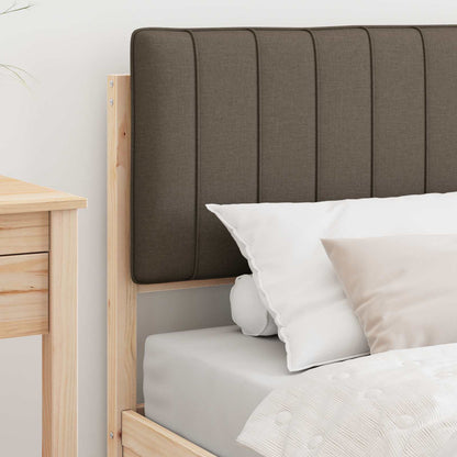 Letto con Testiera Rivestita Talpa 90 x 190 cm Pino massello