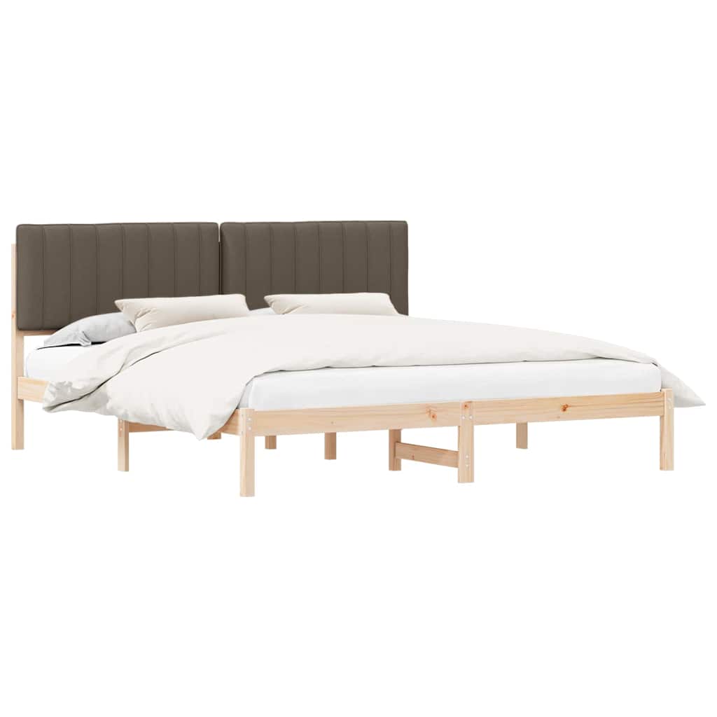 Letto con Testiera Rivestita Talpa 180 x 200 cm