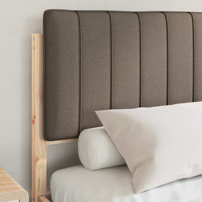 Letto con Testiera Rivestita Talpa 135 x 190 cm