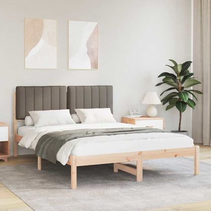 Letto con Testiera Rivestita Talpa 135 x 190 cm