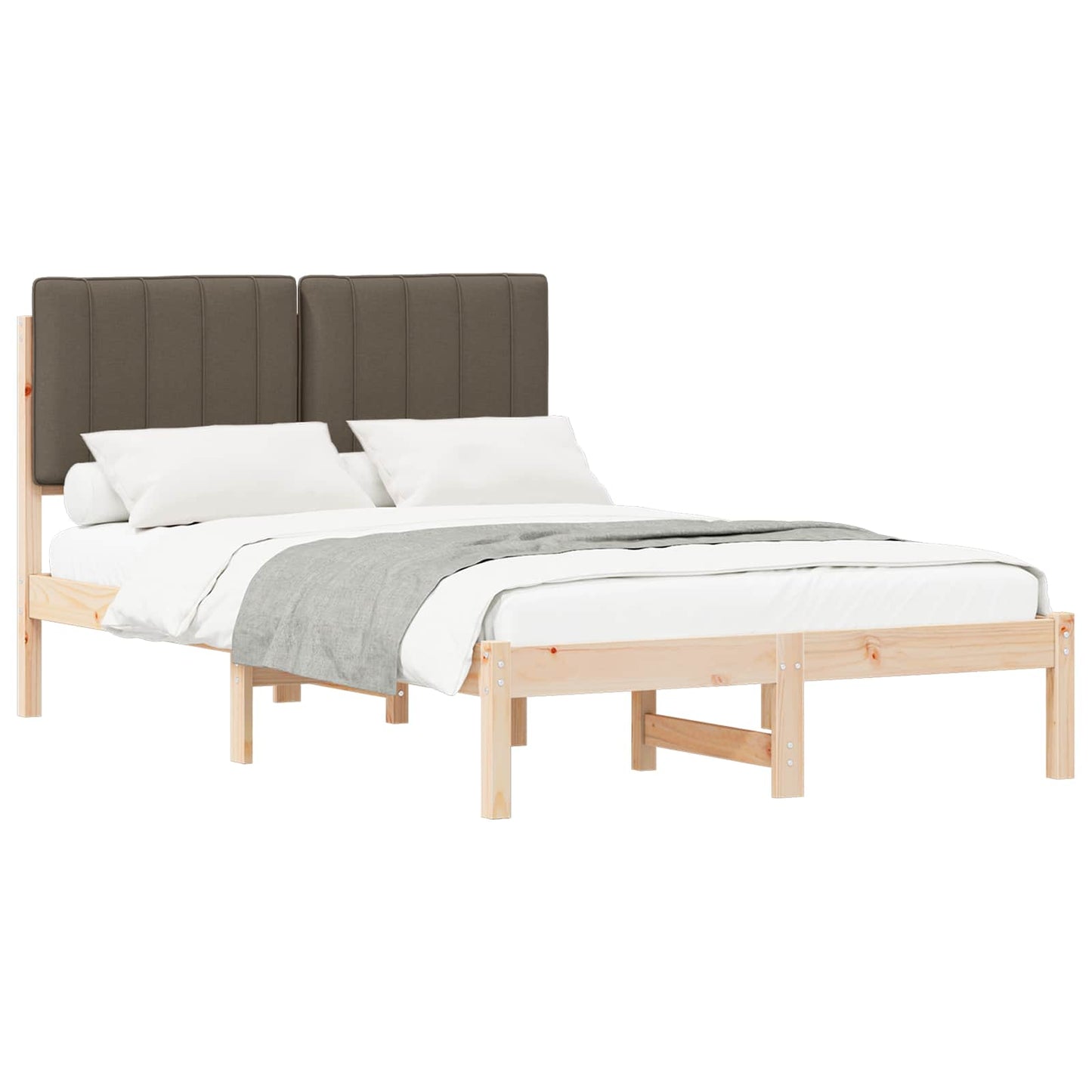 Letto con Testiera Rivestita Talpa 120 x 190 cm