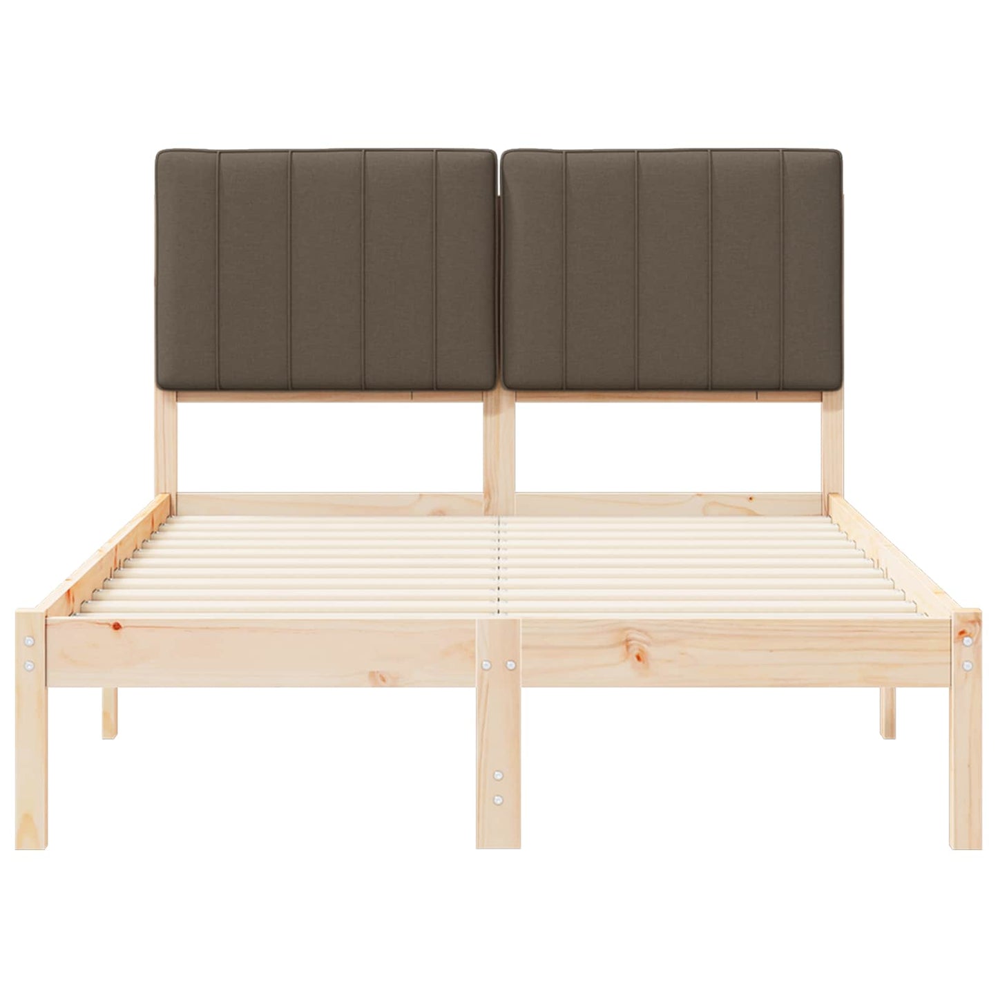 Letto con Testiera Rivestita Talpa 120 x 190 cm