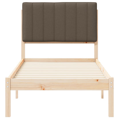 Letto con Testiera Rivestita Talpa 80 x 200 cm