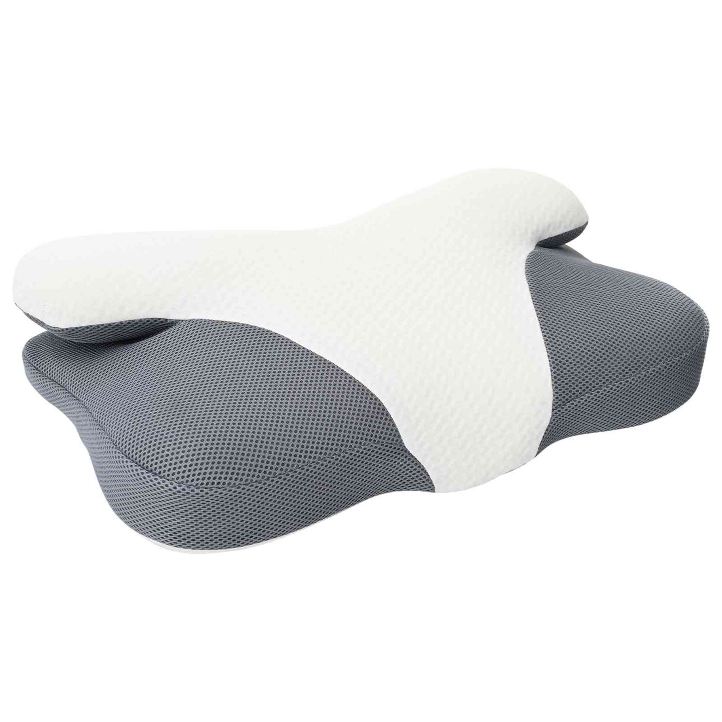 Cuscino per Collo Bianco 57 x 36 x 13 cm Schiuma Memory