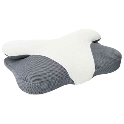 Cuscino per Collo Bianco 57 x 36 x 13 cm Schiuma Memory