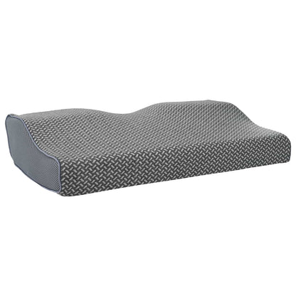 Cuscino con cuscino Grigio 60 x 34 x 11 cm Poliestere