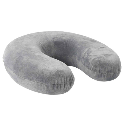 Cuscino da Viaggio per il Collo Grigio 27 x 27 x 8,5 cm