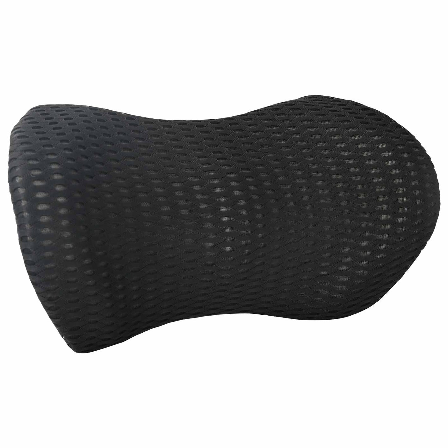 Cuscino per Schiena Nero 46 x 24 x 11 cm Schiuma Memory