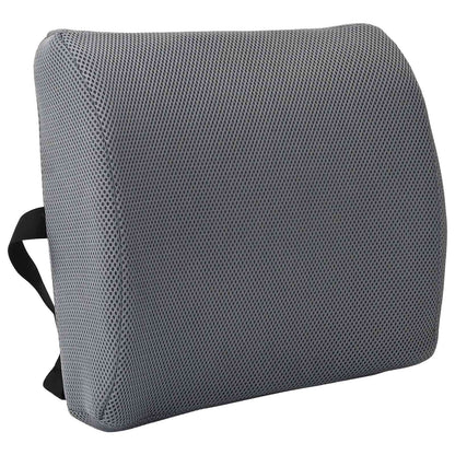Cuscino per Schiena Grigio 36 x 30 x 12 cm Schiuma Memory